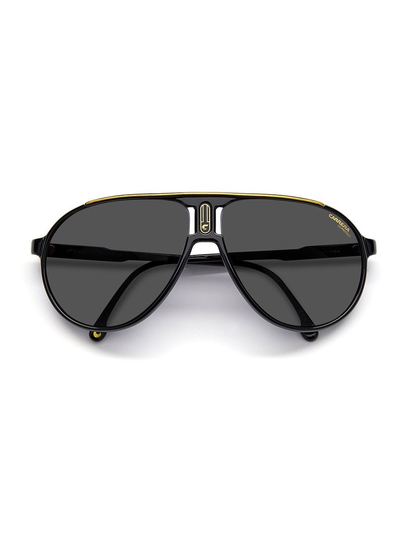 Carrera Aviator Sunglasses Champion65/N Black 62  - Image 4