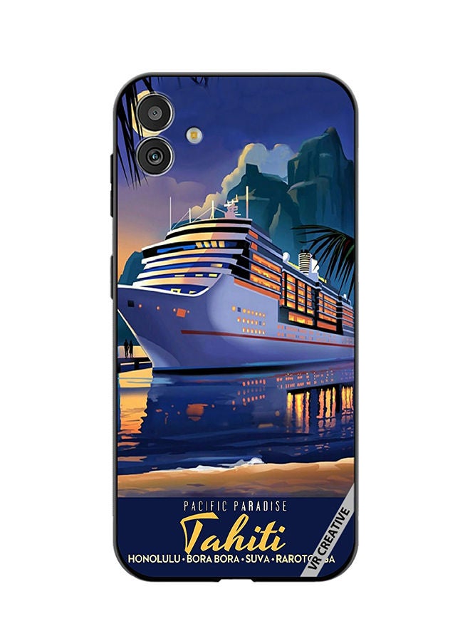 VR CREATIVE Protective Case Cover For Samsung Galaxy F14 Pacific Paradise Design Multicolour - Image 1