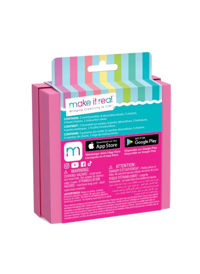 ميك إت ريل أساور هالة سحر: جميلة باللون الوردي - Image 2