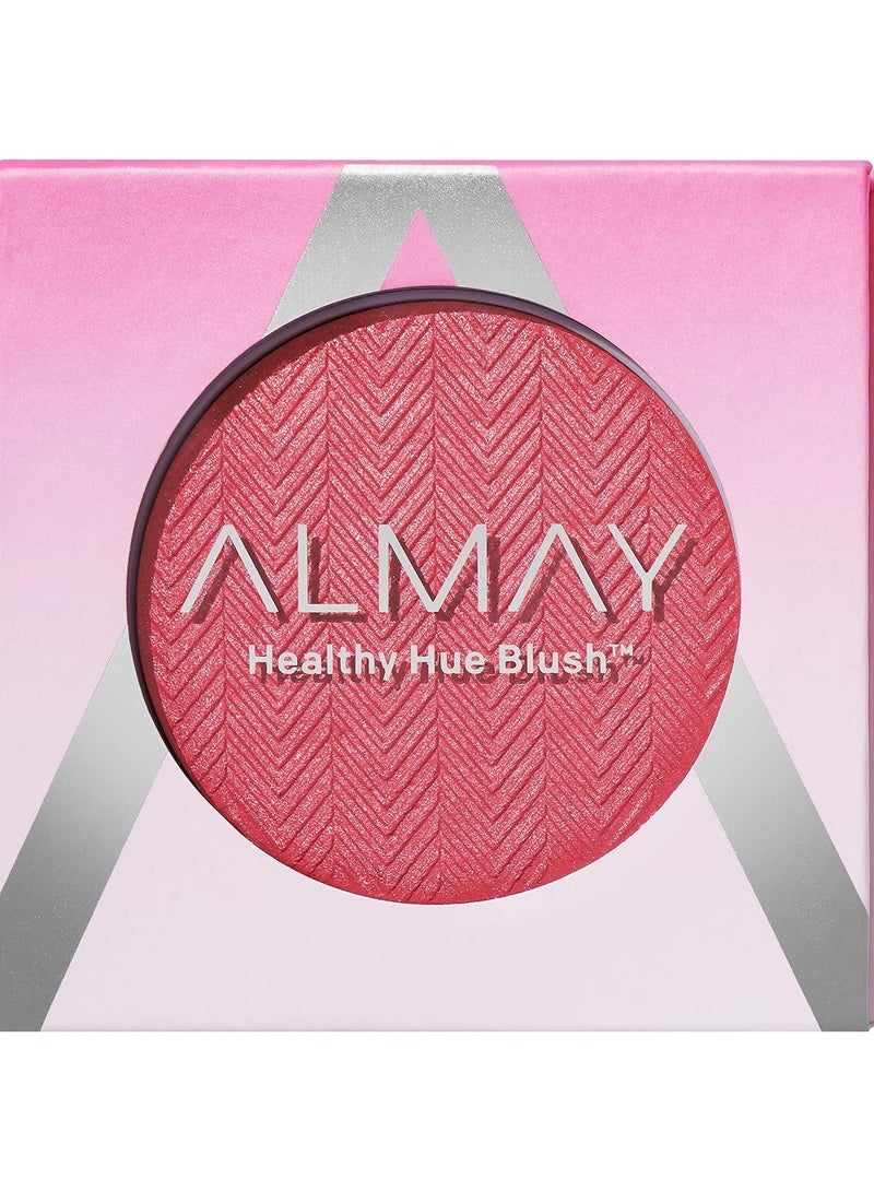 Almay Blush Face Makeup High Pigment Powder Healthy Hue Hypoallergenic 400 Wild Berry 0.32 Oz - Image 1