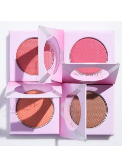 Almay Almay Blush Face Makeup High Pigment Powder Healthy Hue Hypoallergenic 400 Wild Berry 0.32 Oz  - Image 5