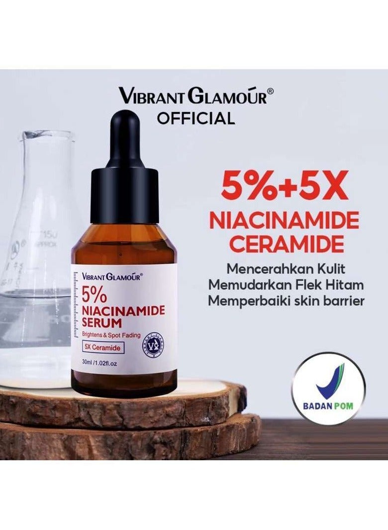 Vibrant Glamour Vibrant Glamour Niacinamide Serum  - 30ml | Brightening, Anti-Aging, Acne Control, Hydrating Face Serum for Glowing Skin  - Image 4