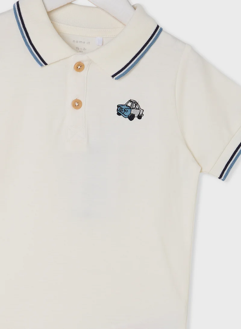 NAME IT Kids Graphic Polo