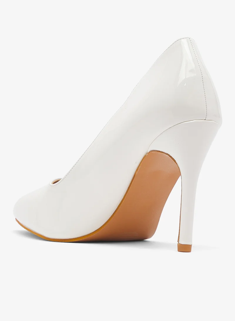 ELLA White Classic High Heel Stiletto Pumps for Women | Best Price UAE