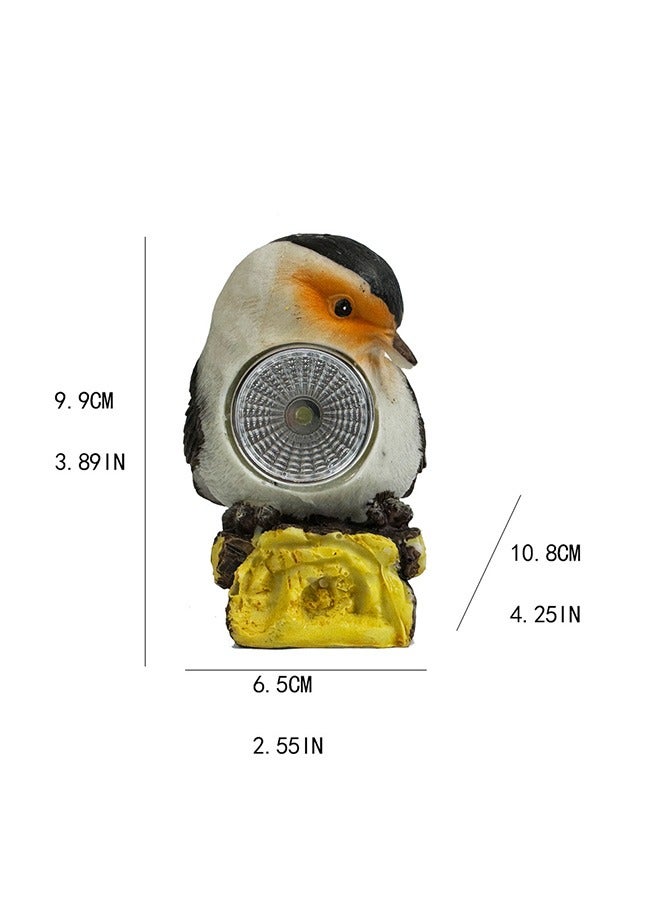 Generic 1 piece bird solar light outdoor courtyard garden landscape decoration resin garden lawn ornaments - Image 5