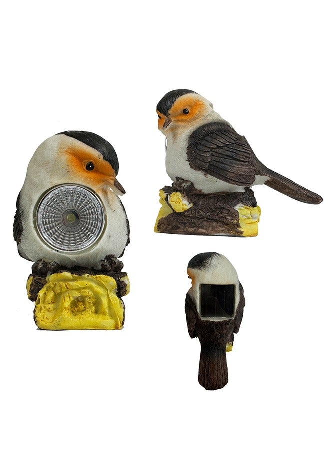 Generic 1 piece bird solar light outdoor courtyard garden landscape decoration resin garden lawn ornaments - Image 2