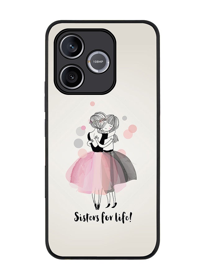 Stylizedd For Honor 600 Lite / 500 Smart / Honor X80i Case,Slim fit Camera Protection, Shockproof Thin Phone cover  - Sisters For Life! - Image 1