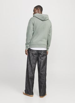 JACK & JONES Logo Print Pull Over Hoodie  - Image 2