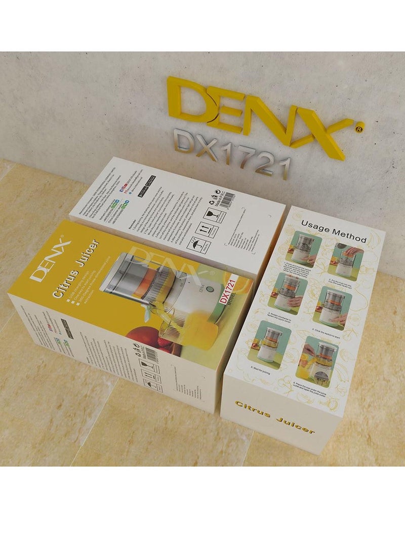Denx Orange, Citrus And Fruit Juicer With An Easy-To-Use Portable Design - Image 5