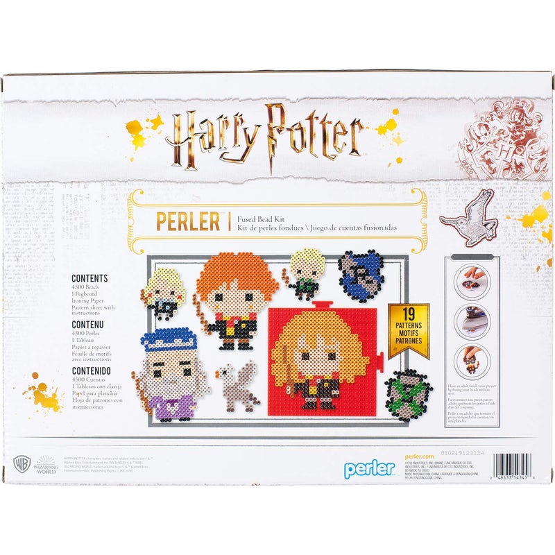 Perler 80-54345 Harry Potter Fuse Bead Kit for Kids and Adults, Comes with 19 Patterns, Multicolor, 4503pcs - Image 2