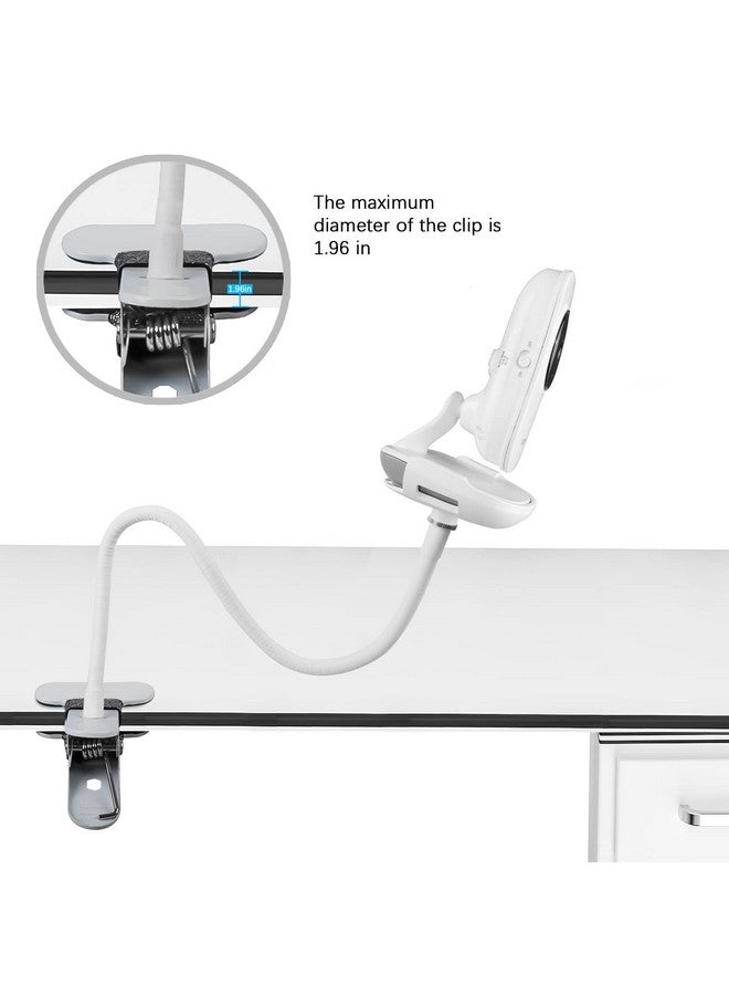 OkeMeeo Baby Monitor Mount for VTech VM819 and VM3252 Baby Monitor (15.7 in Gooseneck Universal Camera Mount Clamp No Drill) - Image 1