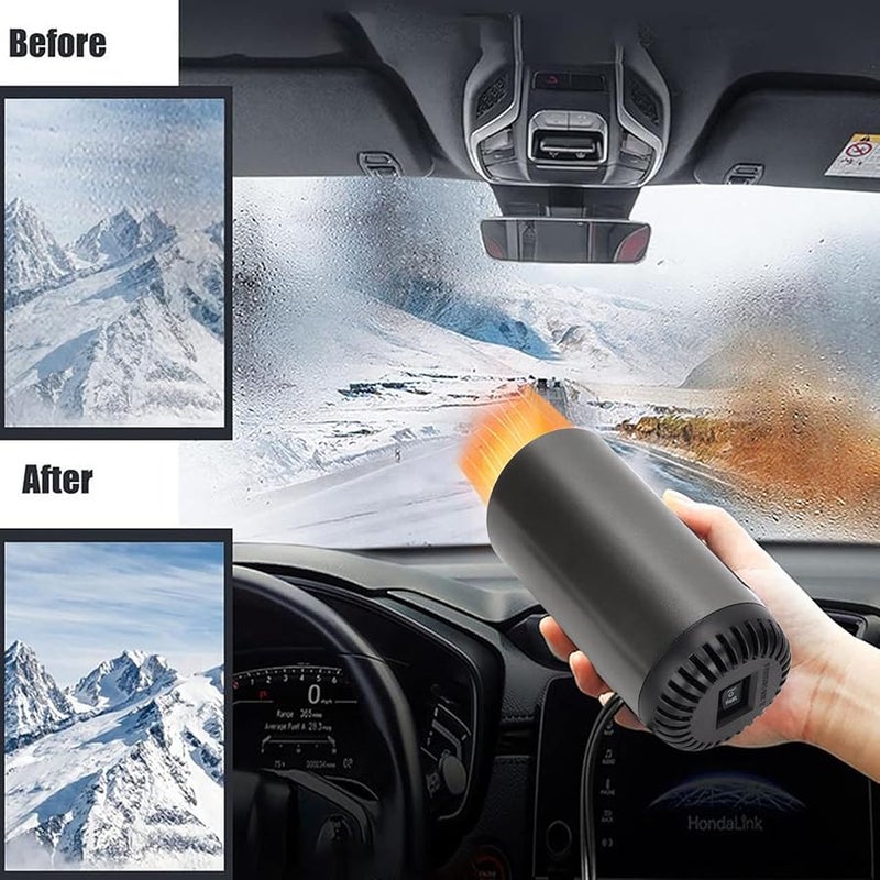 Portable 150W Car Heater Cup Shape with Adjustable Bracket for Windshield Defrost Defogging - Image 4