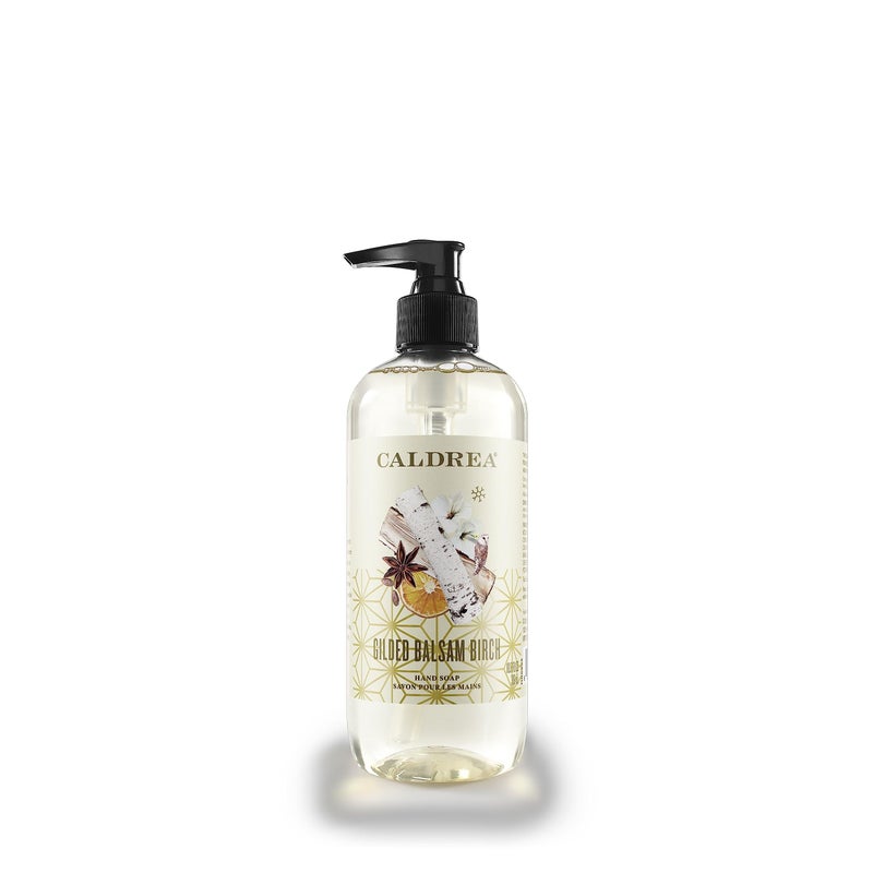 Caldrea Hand Wash Soap, Aloe Vera Gel, Olive Oil And Essential Oils To Cleanse And Condition, Gilded Balsam Birch, 10.8 Fl Oz - Image 1