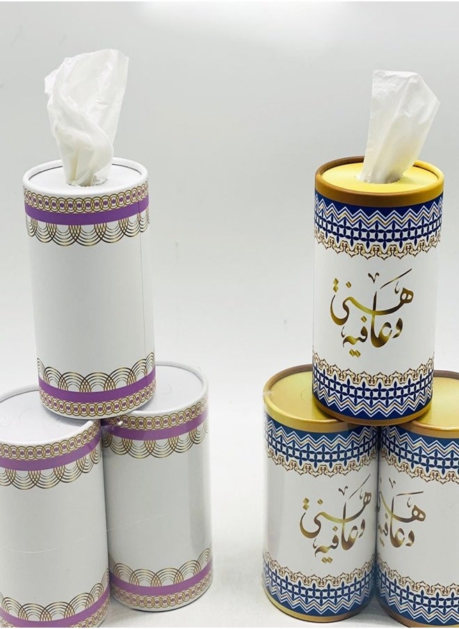 cleaning superstore Cylindrical Shape Tissue Box Hani 2 pcs  - Image 2