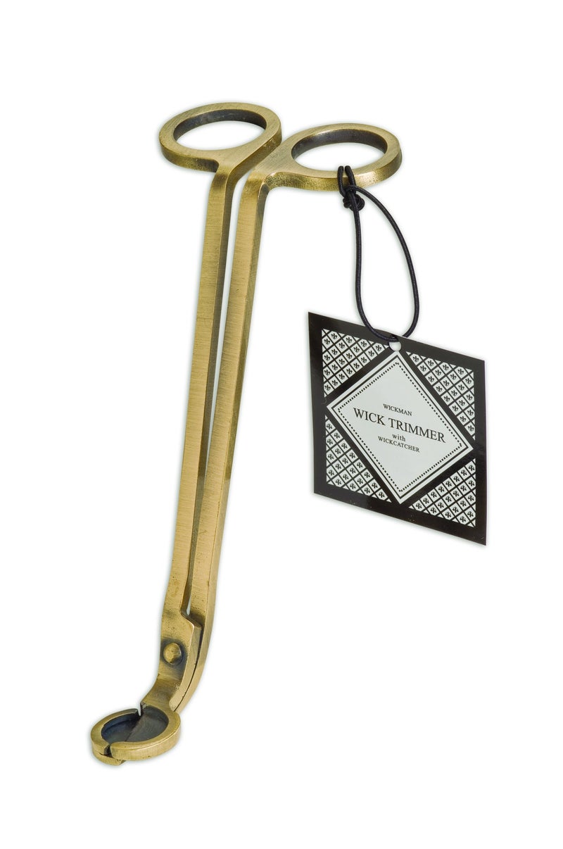 Wickman Antique Brass Finished Wick Trimmer - Image 5