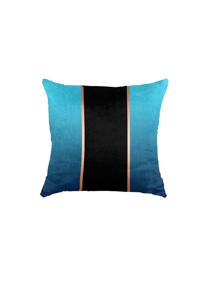 RIZARIES Super Soft Teal Black Throw Cushion - Image 2