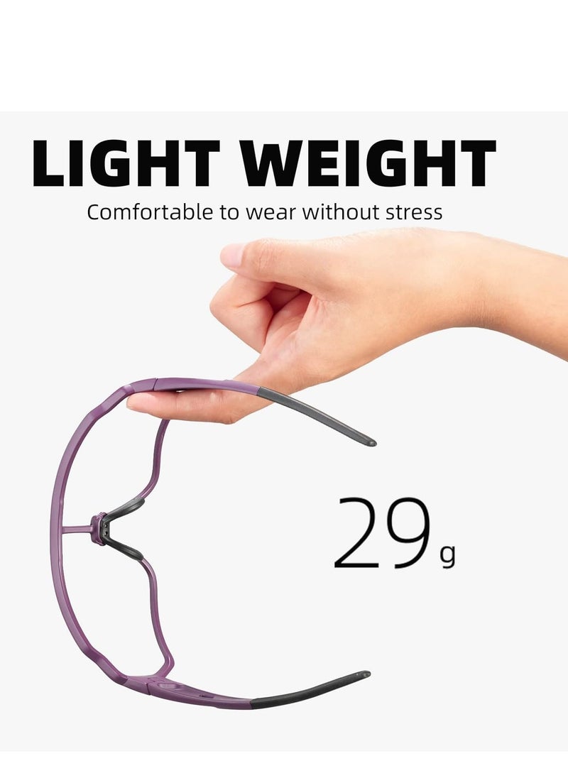Rockbros Photochromic Sunglasses For Men Women Cycling Sunglasses Safety Sport Sunglasses Uv Protection  - Image 4