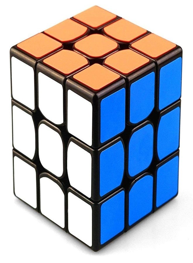 D ETERNAL Cube 3x3x3 High Speed Cube 3x3 Magic Speed Cubic Puzzle Game for Kids Boys & Girls,Black, Multicolor (Cubo 3x3 Black(Non Magnetic)) - Image 4