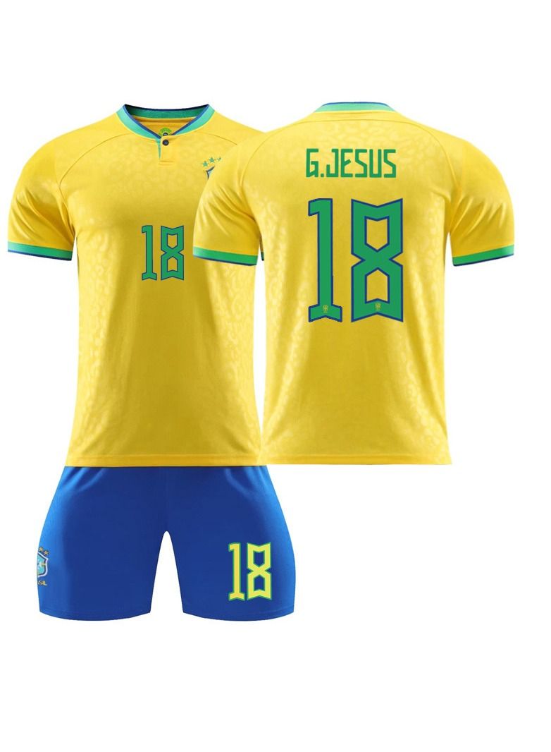 KUYING Qatar Soccer Jersey Brazil's main men's away football shirt  - Image 1