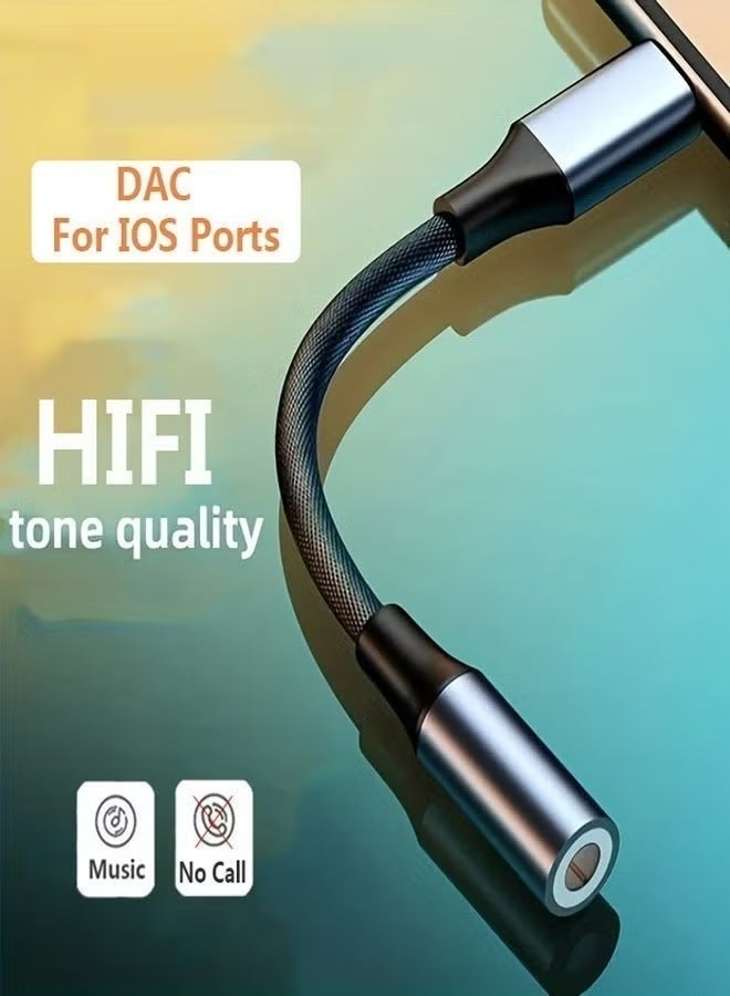 Apluynm Lightning to 3.5mm headphon Jack Audio Adapter For iPhone 11/12/13 Pro Max/Mini/SE/XS/XR/X/8/7-3.5mm Jack - Image 2