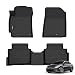 ANBINGO Floor Mats Custom for 20192024 Kia Forte Waterproof Car Mats All Weather Guard Floor Liners 1st 2nd Row SEXFELXLXSGTGTLine - Image 2