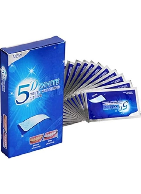 7-Pieces 5D Teeth Whitening Strips