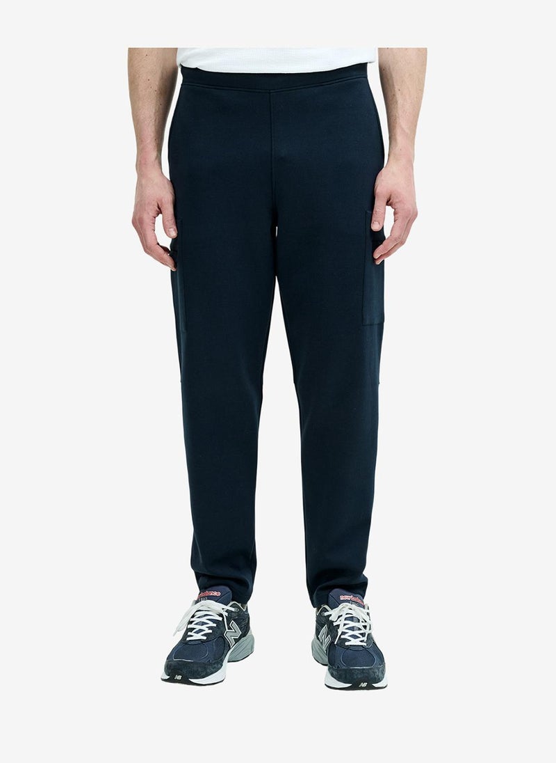 French Connection Men's Navy Rayon Wren Cupro Smart Jogger - Image 1