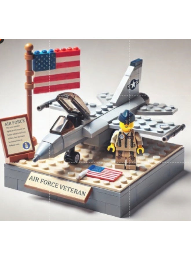 Veterans Blocks - Military-Themed Building Blocks, Compatible with LEGO, Educational Toy