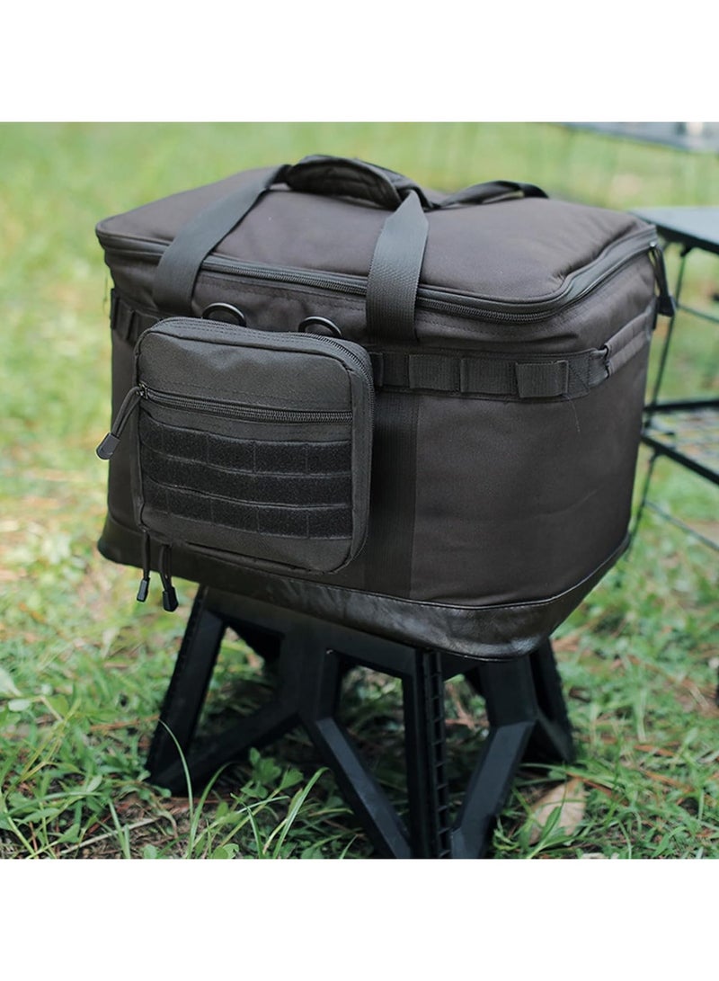 general Large Capacity Camping Light Bag Convenient Tent Lamp Portable Multi-Compartment Storage Bag - Image 2