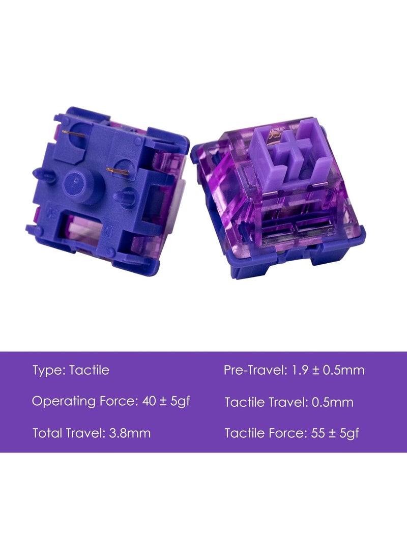 AKKO - Akko Lavender Purple Pro Switches (45 PCS) - Image 1