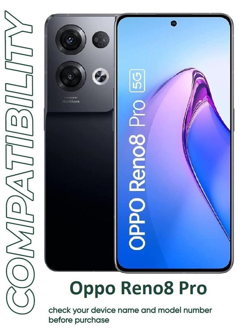 ACLIX 3 Pieces Antistatic ESD Dustproof Premium Quality High Definition Tempered Glass Screen Protector Designed For Oppo Reno8 Pro - Image 3