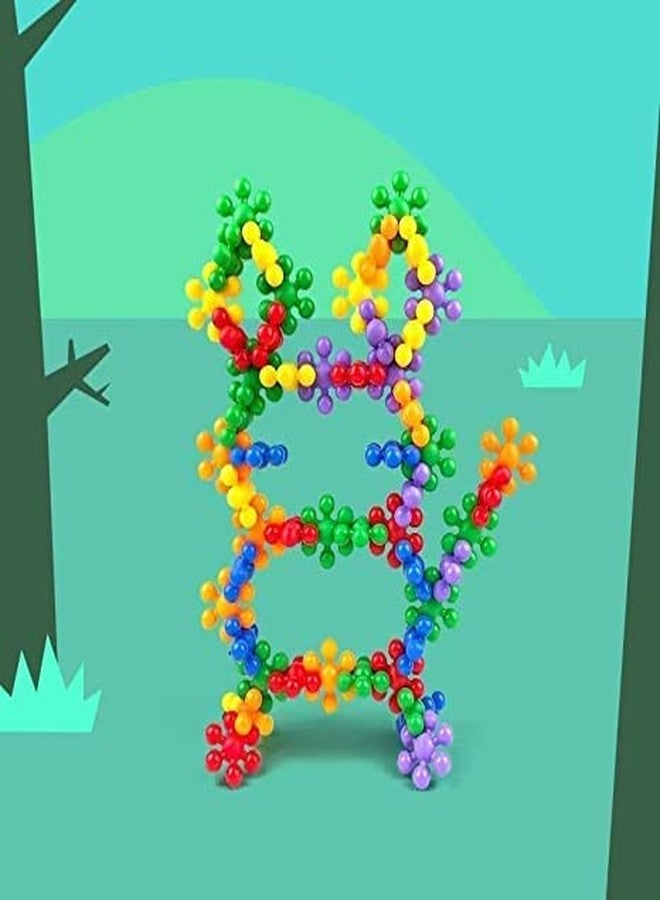 Zusaca Building Toys, Interlocking Building Blocks for Kids Ages 2-8, Stem Activities Educational Construction Toys for Toddlers, Kids Blocks for Daycare Kindergarten (200 pcs) - Image 4