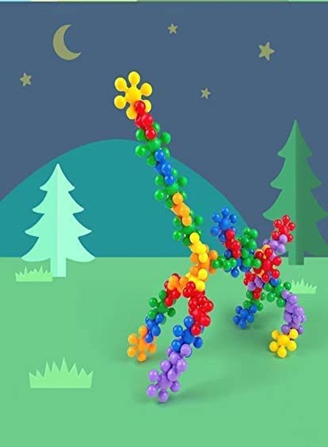 Zusaca Building Toys, Interlocking Building Blocks for Kids Ages 2-8, Stem Activities Educational Construction Toys for Toddlers, Kids Blocks for Daycare Kindergarten (200 pcs) - Image 5