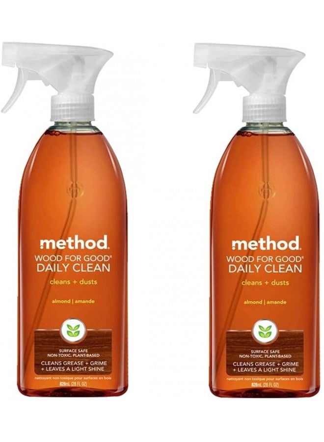 Method طريقة الخشب من أجل نظافة يومية باللوز - 28 أونصة سائلة - (عبوة من 2) - Image 2