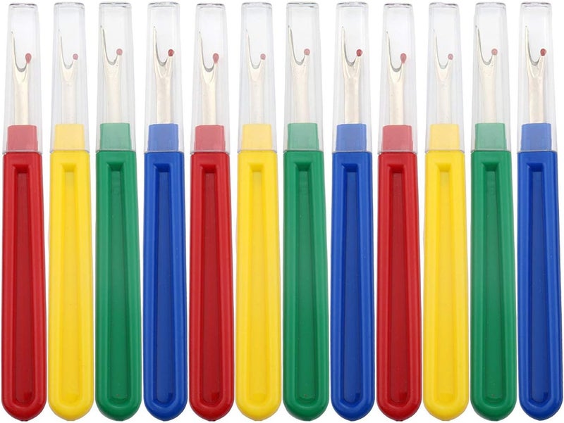 SUBANG 12 Pack Large Size Seam Ripper Sewing Ripper Set for Sewing Cloth - Image 1