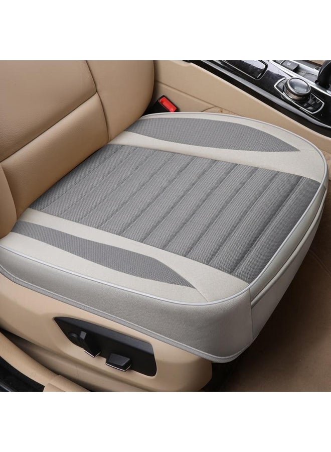 Generic Car Seat Cover,Flax Cushion Seasons Universal Breathable For Most Four-Door Sedan&SUV Ultra-Luxury Car Seat Protection