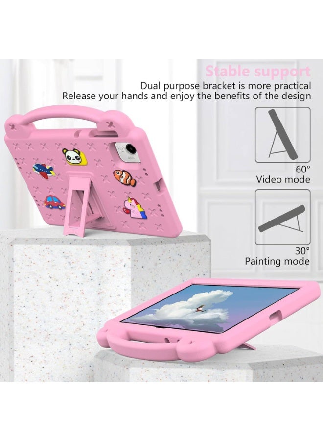 CHEROSIN Kids Case Compatible with Honor Pad X9a 11.5 inch 2025, Cute Full Body Protective Cover with Handle Stand, Lightweight Shockproof Cover with Shoulder Strap Kickstand for Honor Pad X9a 2025 (Pink) - Image 5