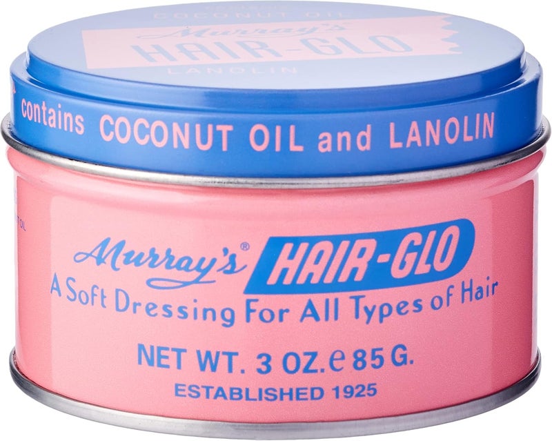 Murray's Hair-Glo Pomade with Coconut Oil and Lanolin - 3 oz - Image 1