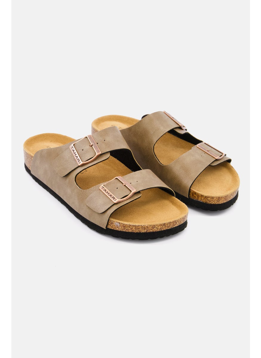 Men Plain Slip On Cork Sandals, Light Brown - pzsku/Z8225AC0C65337E24BCBEZ/45/_/1737642526/c7511700-d613-4f27-a2bb-9cdc7dcababe