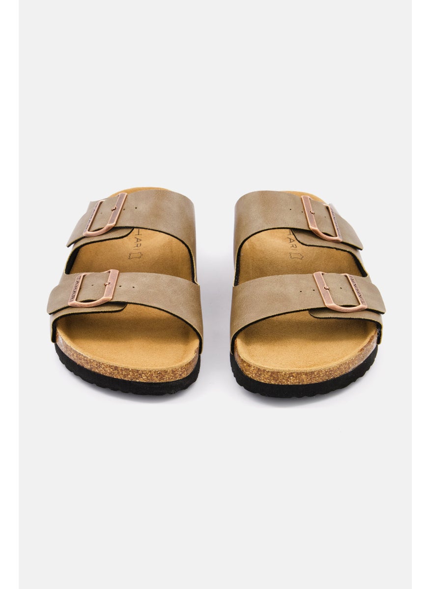 Men Plain Slip On Cork Sandals, Light Brown - pzsku/Z8225AC0C65337E24BCBEZ/45/_/1737642529/e562edb7-3399-4353-abdd-13fad5c662ed