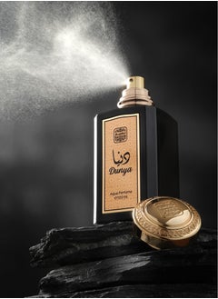Naseem Dunya Aqua Eau De Parfum 100 ml - Invigorating Unisex Fragrance for Men & Women - Fresh Jasmine and Musk Notes - Ideal for Everyday Wear and Special Occasions  - Image 1