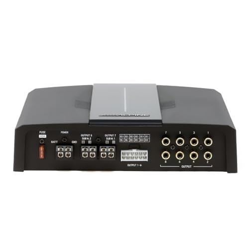 Alpine PXE-C80-88 OPTIM8 8-Channel Hi-Res Digital Sound Processor Amplifier - 50W x 6 @ 2Ω + 300W x 2 @ 2Ω - Image 5