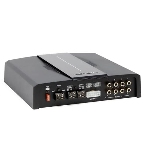 Alpine PXE-C80-88 OPTIM8 8-Channel Hi-Res Digital Sound Processor Amplifier - 50W x 6 @ 2Ω + 300W x 2 @ 2Ω - Image 3