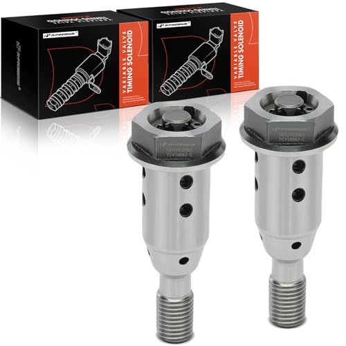 A-Premium APremium 2PC Intake Exhaust Engine Variable Valve Timing VVT Solenoid Compatible with Chevrolet Cruze 20112016 Sonic 20122020 Trax Volt Cruze Limited Buick Encore Cadillac ELR - Image 1