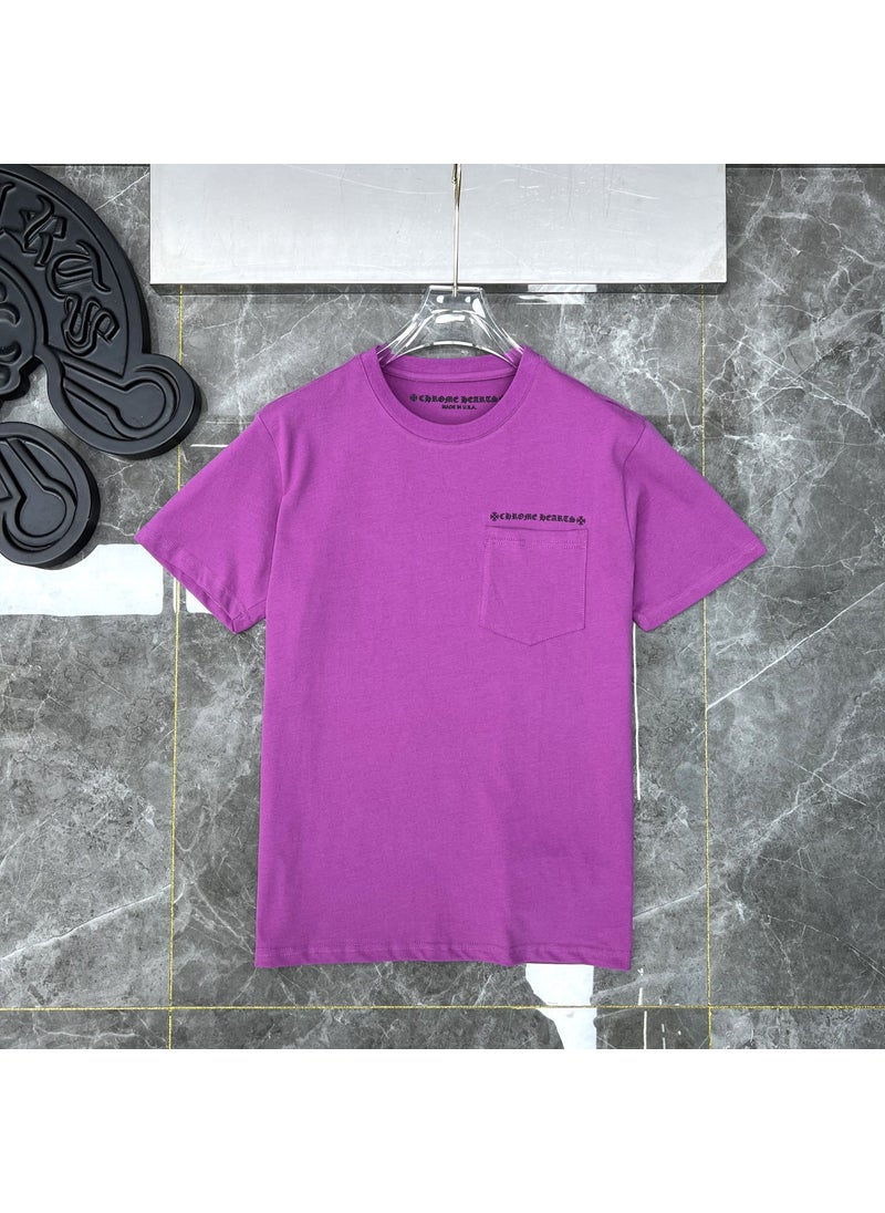 Generic - Graffiti Spider Web Tee Unisex Fashion Purple - Image 1
