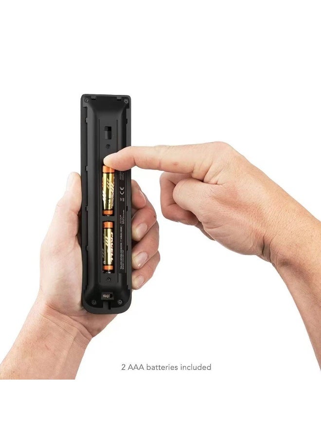 إكس بوكس "العلامة التجارية الجديدة الأصيلة" مايكروسوفت إكس بوكس سلسلة إكس / إس وواحد سليم متعدد الوظائف التحكم عن بعد الوسائط تحت الحمراء  لمسة واحدة إيقاظ  أزرار مضاءة خلفية  تنشيط الحركة  أسود مدمج - Image 5