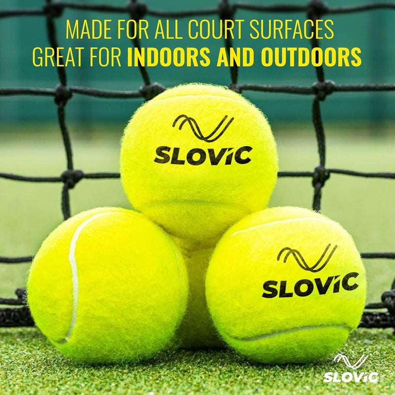 SLOVIC Cricket Balls for Home [Pack of 6] | Practice Tennis Ball Cricket | Lightweight & High-Bounce Rubber Cricket Balls | Ideal for Street Matches, Indoor & Outdoor Cricket, Green - Image 3