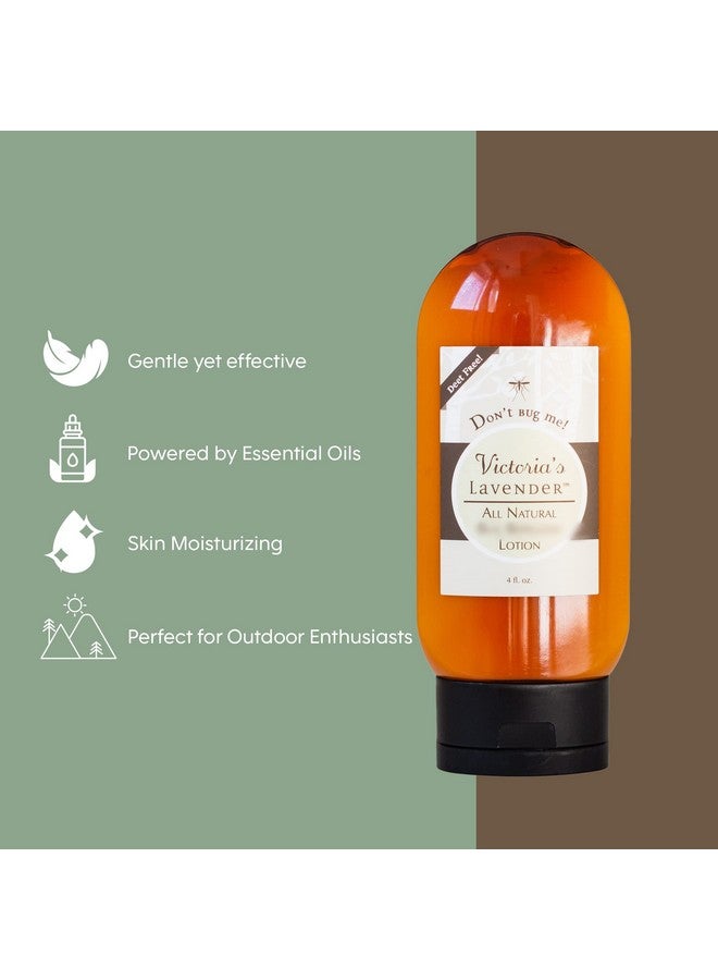 Victoria's Lavender All Natural Moisturizing Body Lotion With Essential Oilsall Natural Body Lotion For Skin Protection For Outdoor & Leisure Activitiesbackpackers Campers Hikers4 Oz - Image 2