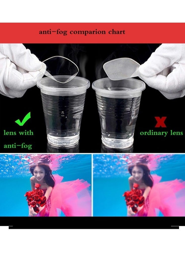 Whale Professional Adult Anti-fog UV protection Lens Men Women Swimming Goggles Waterproof Adjustable Silicone swim (Green) - Image 5