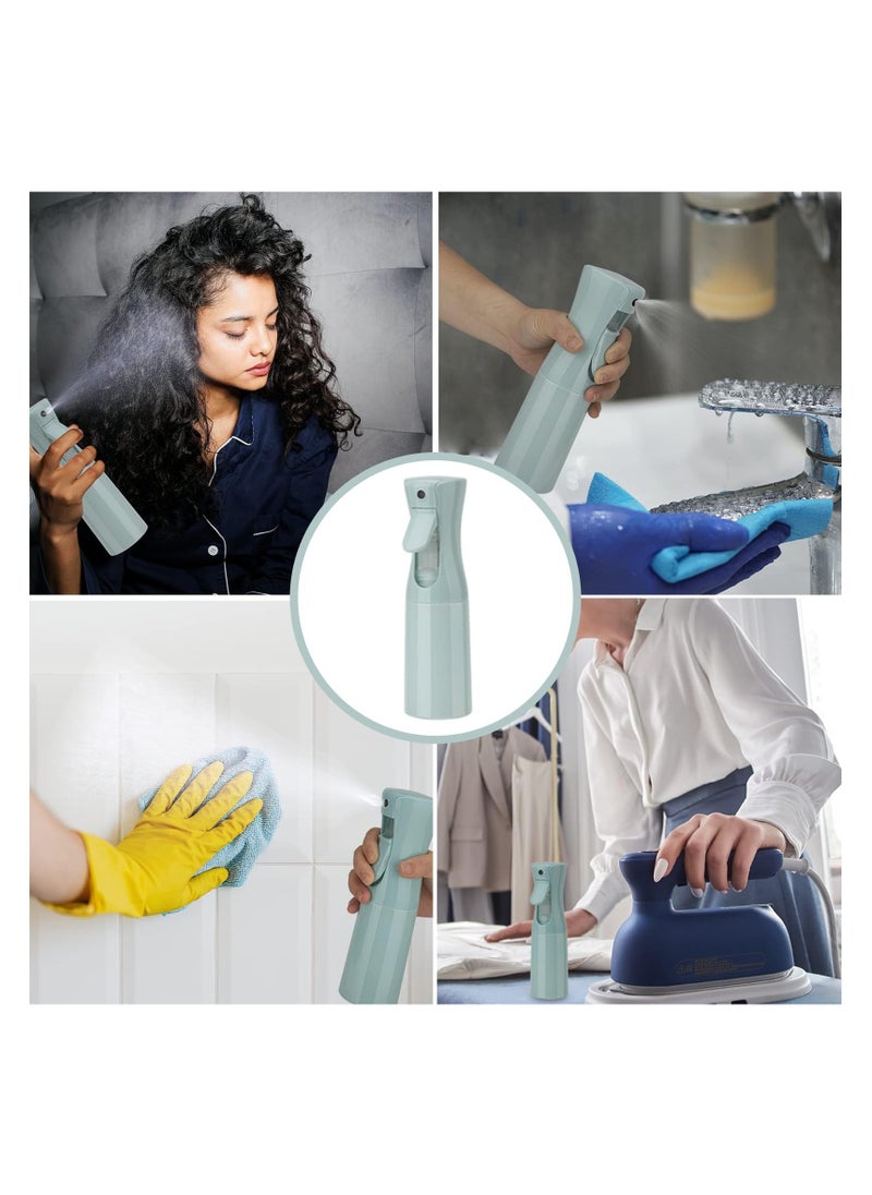 KHAJUL Continuous Spray Bottle, 200ml Hair Mister Spray Bottle, Fine Mist Water Spray Bottle for Salons,Barber, Plants, Skin Care, Cleaning (Blue)  - Image 4
